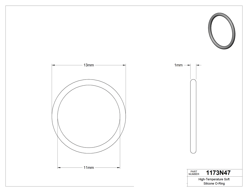 Technical drawing - 1173N47
